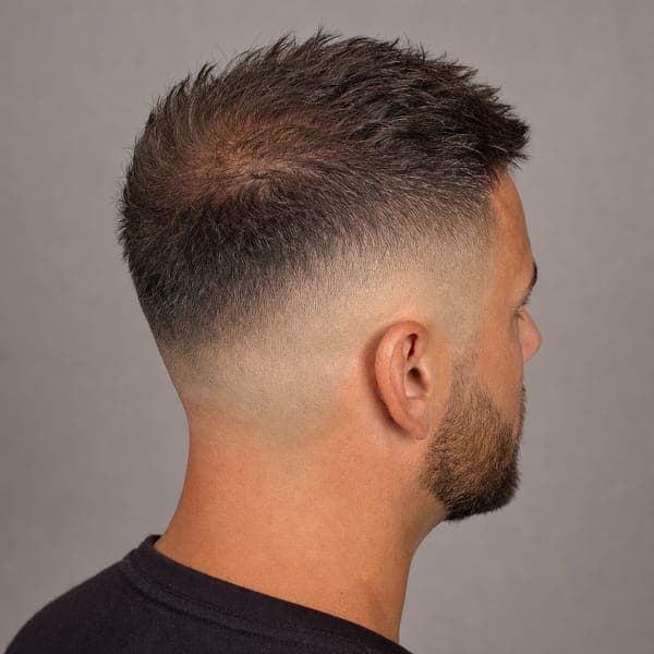 High fade for thinning crown