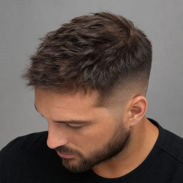 Textured crop for thinning crown